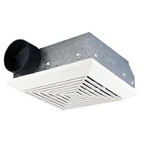 Progress Lighting PV007-B30 Set of Six Builder Pack White Bathroom Ceiling Fan Grille and Motor A...