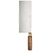 Traditional S5198 8" x 3-1/4" Chinese Chefs Knife with Polypropylene Handle