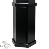  : Clear-for-Life ES Medium Density Fiberboard 35 Gallon Hexagon Stand 21in F to F, 30in H Aquarium
