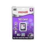Maxell 4 GB Class 2 SDHC Flash Memory Card 501001
