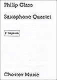 Philip Glass: Saxophone Quartet (Parts)