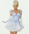 Enchanted Cinderella Costume or should it be Sinderella? Wow includes the Crown and Necklace, but sorry does not include the Petticoat, Stockings or gloves)