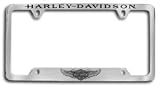 Harley Davidson Universal License Plate Frame, Bar and Shield with Wings