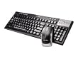 Labtec Media Wireless Desktop - Keyboard - wireless - RF - mouse - PS/2 wireless receiver - French