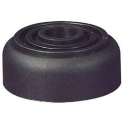 Penn-Elcom F1558 Rubber Cabinet Foot 1-1/2" Dia. x 5/8" H