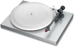 Pro-Ject Debut Carbon Esprit lichtgrau Manueller Plattenspieler mit montiertem Tonabnehmer Ortofon 2M Red