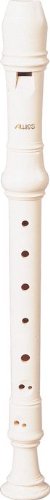 Aulos A303A 3-Piece Soprano Recorder with Baroque Fingering Ivory