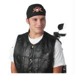Diamond Plate&acirc;�&cent; Skull Cap With Eagle & Banner