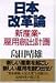 日本改革論―新産業・雇用創出計画