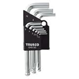 TRUSCO ボールポイント六角棒レンチ セット品 CAADBE_FLDVX