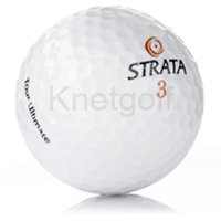 120 MINT STRATA TOUR ULTIMATE MIX USED GOLF BALLS + FREE TEES