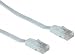 CAT 5 E Flat UTP Cable, 32AWG, White, 50 ft