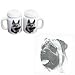 Mastiff Large Salt and Pepper Shaker, Porcelain by Rosalinde (4')