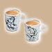 Saeco Kaffeebecher Emoti.grü/bl 2-er SET 830 109 115