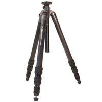Flashpoint F-1328 Version II Carbon Fiber Tripod, 4 Section Leg Set, Supports 24.2 lbs., Maximum Height 63 inches.