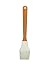 Premier Housewares Bamboo Handle Silicone Basting Brush, White