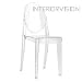 Ghost Side Chair Clear Transparent-set of 2