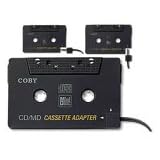 Coby CA-747 Dual Position CD/MD/MP3 Cassette Adapter