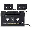 Coby CA-747 Dual Position CD/MD/MP3 Cassette Adapter