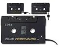 Coby CA-747 Dual Position CD/MD/MP3 Cassette Adapter
