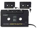 Coby CA-747 Dual Position CD/MD/MP3 Cassette Adapter