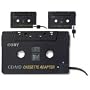 Coby CA-747 Dual Position CD/MD/MP3 Cassette Adapter