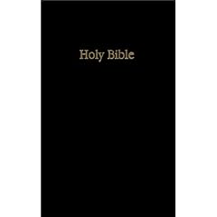 NASB Large Print Pew Bible (Black, Hardcover Cloth)