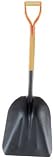 Leonard Steel Scoop Shovel Size 10 Blade D-Grip Handle