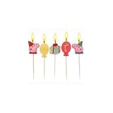 Peppa Pig Birthday Party Candles 5 Per Pack