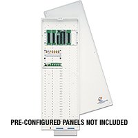Leviton Series 420 Structured Media Center, Enclosure & Flush Cover