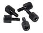 StarTech 6-32, 5/16-Inches Long Black Metal Computer Case Thumbscrew - 50 Pack SCREWTHUMB