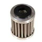 04-11 KAWASAKI KX250F: PC RACING FLO STAINLESS STEEL OIL FILTER by PC Racing