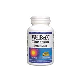 Natural Factors WellBetX Cinnamon Extract