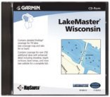 Garmin MapSource LakeMaster Wisconsin Freshwater Maps CD-ROM (Windows)