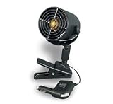 Roadpro 12V "Tornado Fan" with Removable Mounting Clip or Permanent Mount