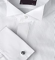 Sartorial Pure Cotton Pleated Dinner Shirt