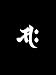 車　ステッカー　カッティングシート使用【梵字　勢至菩薩/サク 午（うま）】