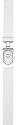 Opex - X3671LA2 - Ultim - Montre Femme - Quartz Analogique - Cadran Acier Brossé - Bracelet Cuir Blanc