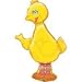 Search : Big Bird 43" Birthday Mylar Shape Balloon Decorations Supplies Sesame Street