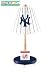 New York Yankees MLB Wooden Table Lamp