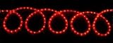 (UK version) LED Rope light set - 20m, Red