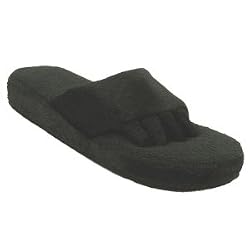Beech Comfys, Black Panther - Yoga Toe Sandals - Small (4 - 5 1/2)
