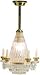 Dollhouse Miniature Beaded Chandelier