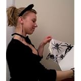 BagofSpiders16RestickableVinylSpiderHalloweenDecorationCutouts