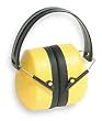 Condor 2AAG5 Ear Muff, Compact, 24 dB, Yellow