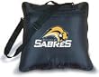 Buffalo Sabres Ultimate Travel Companion 48x94 (bag, seat cushion, travel throw, & poncho) - Hockey NHL