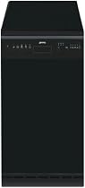 45cm A Rated 10 Place Setting 9 Programme Slimline Dishwasher Black (DF410BL1_BK)