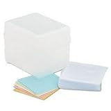 Polypropylene CD/DVD Storage Box, Stores Up to 100 CDs/DVDs, Clear (IVR39400)