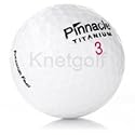 120 MINT PINNACLE MIX USED GOLF BALLS + FREE TEES