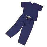 ComfortEase Scrub Pants, Medium, Wine